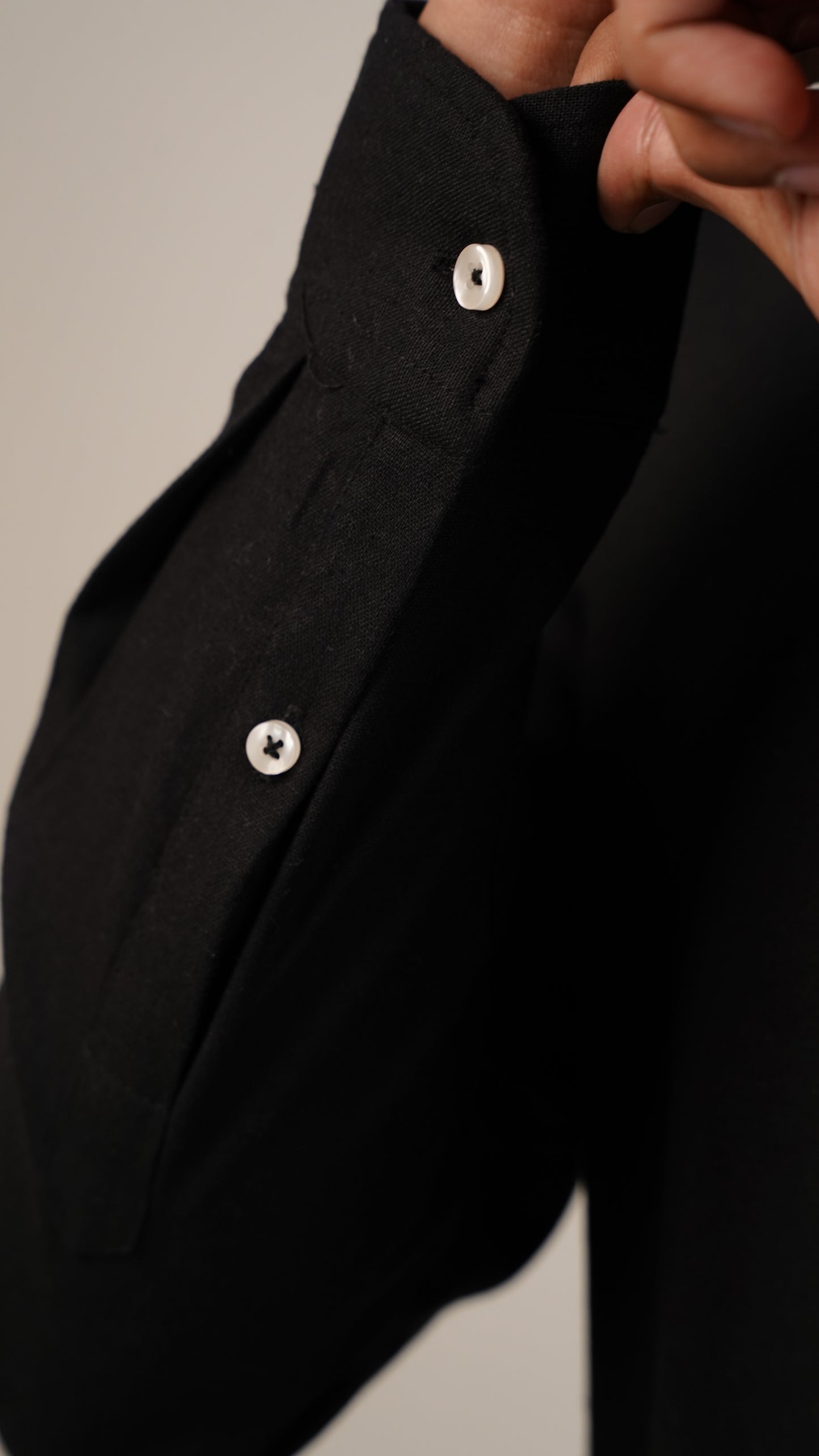 Moos Branded Mens Casual Shirt-Black MCS-39