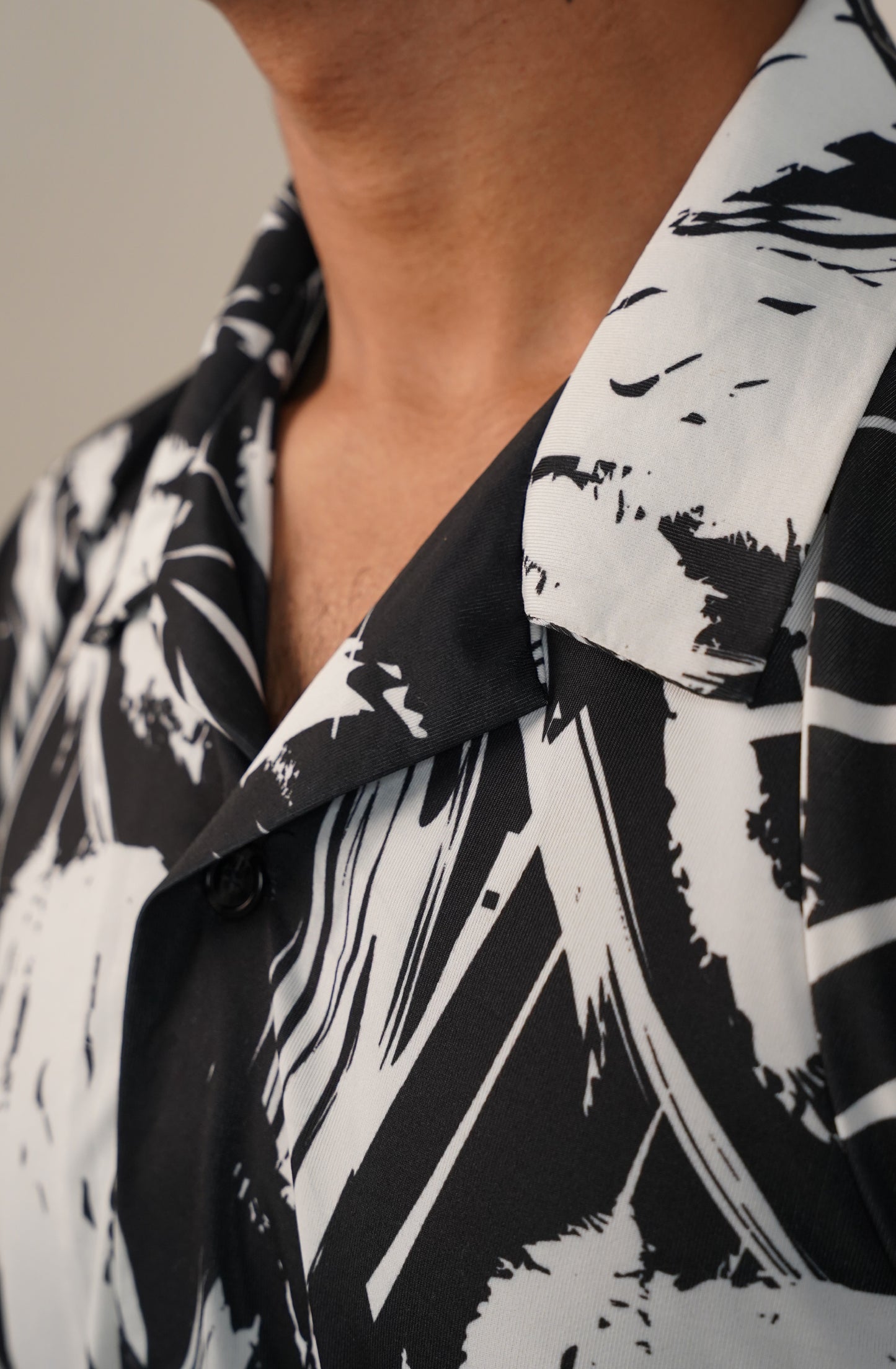 Spark Branded Mens Casual Shirt-Arctic White Linen-Blend MCS-38