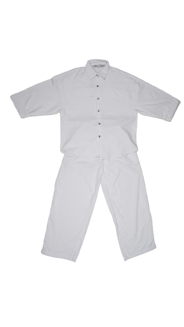 Spark Branded Women’s Premium Front Pocket Co-ord Set – Off White WCS-35