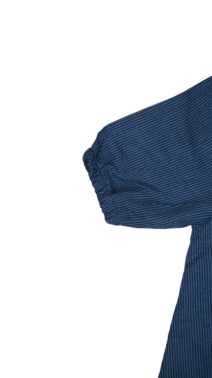 Spark Branded Girls Cotton Fusion Top –  Blue GF-10