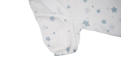 Spark Branded Girls Star Print Cotton Shirt – Soft White GF-02