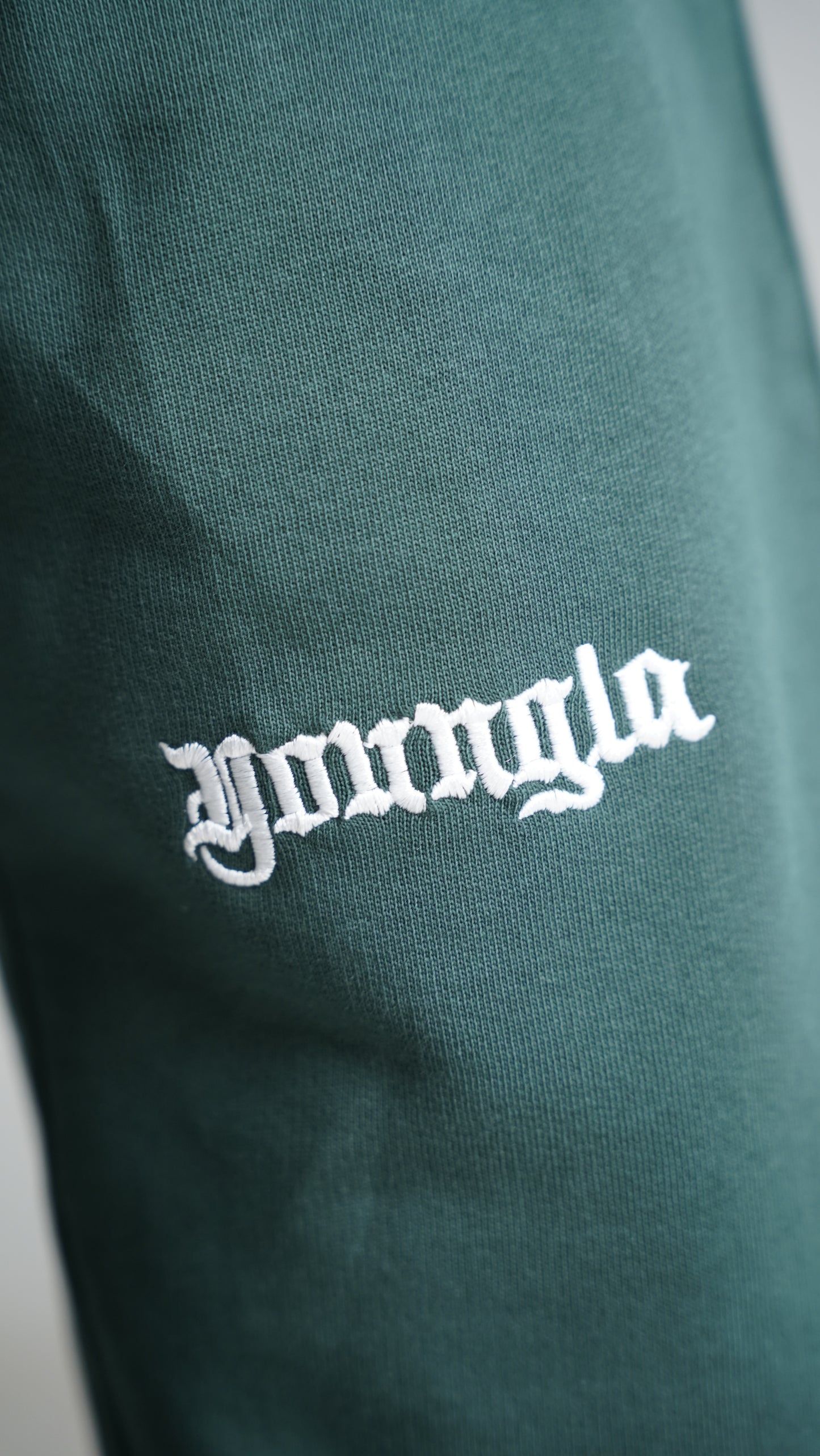 Younglay Branded Unisex Wide-Leg Trouser - Forest Green UT-30