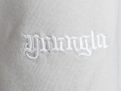 Younglay Branded Unisex Wide-Leg Trouser - Cream UT-33