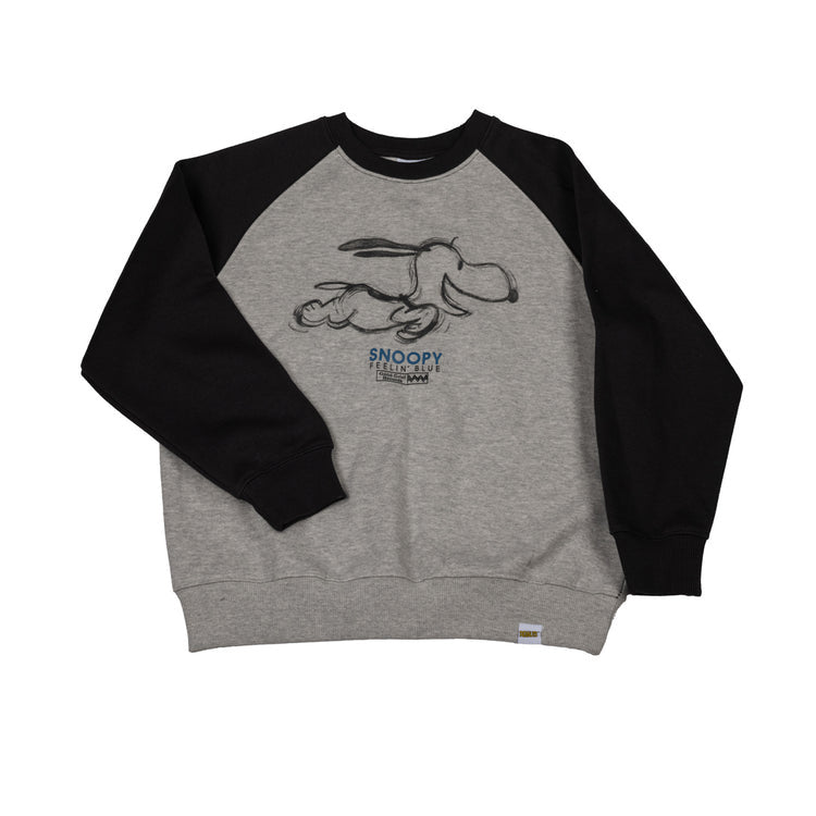 ZR Kids Sweat Shirt Grey & Blac Color KSS-07