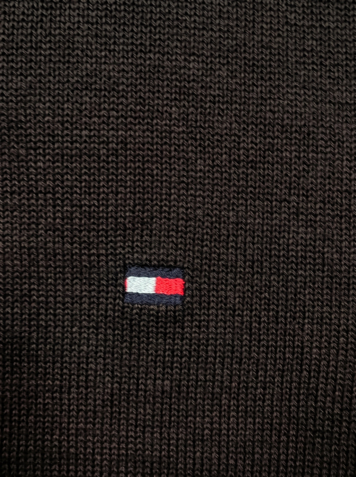 Tomie Hil Branded Mens Black Classic Crewneck Sweatshirt Sp-28