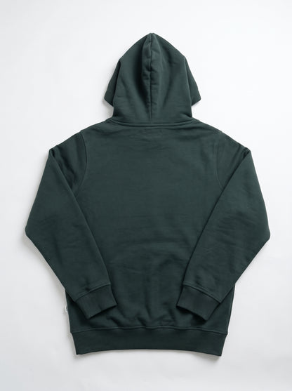 Branded Unisex Pullover Hoodie - Dark Green Sp-69