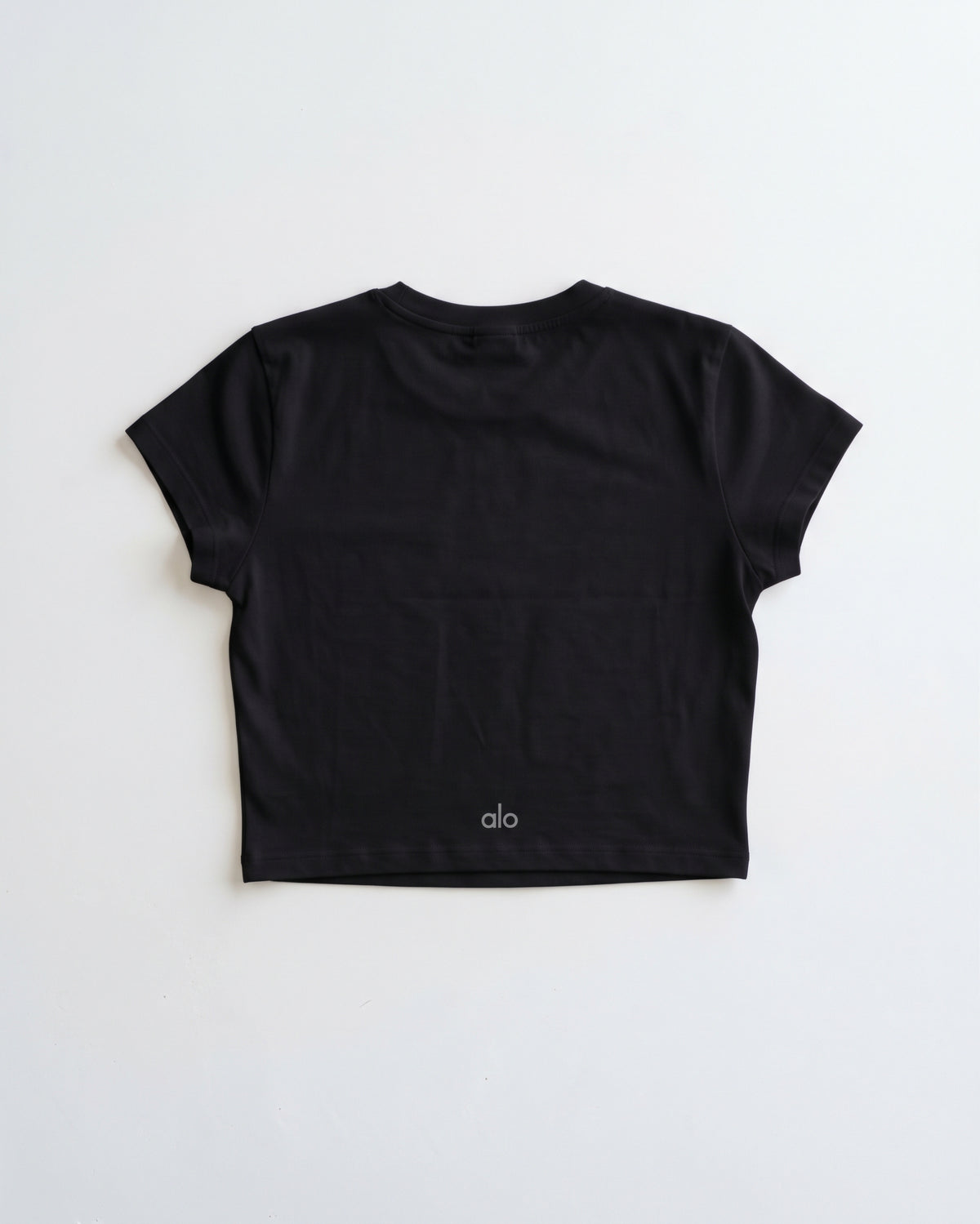 Alos Branded Women’s Croptop - Black WTT-25