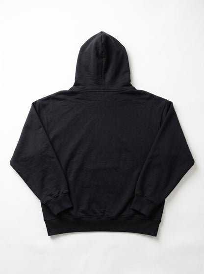 Branded Unisex Pullover Hoodie - Black Sp-68