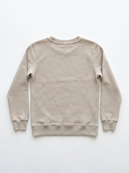 Branded Kids "Wild & Rough Awesome" Beige Sweatshirt Sp-01
