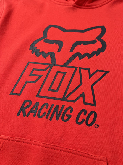 Branded Unisex Fox Racing Co. Red Pullover Hoodie - Orange Sp-70