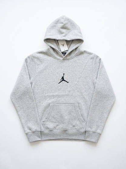 Branded Kids Jumpman Logo Grey Hoodie Sp-15
