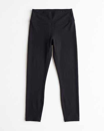 Alos Branded Women's Athletic Yoga Tights - Black WTS-06