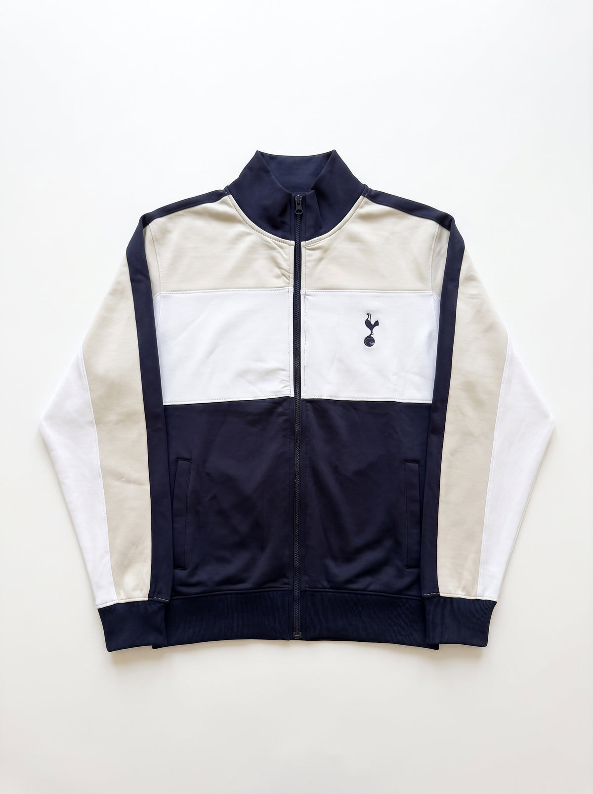 Branded Unisex Colorblock Track Jacket with Club Crest Embroidery SP-81