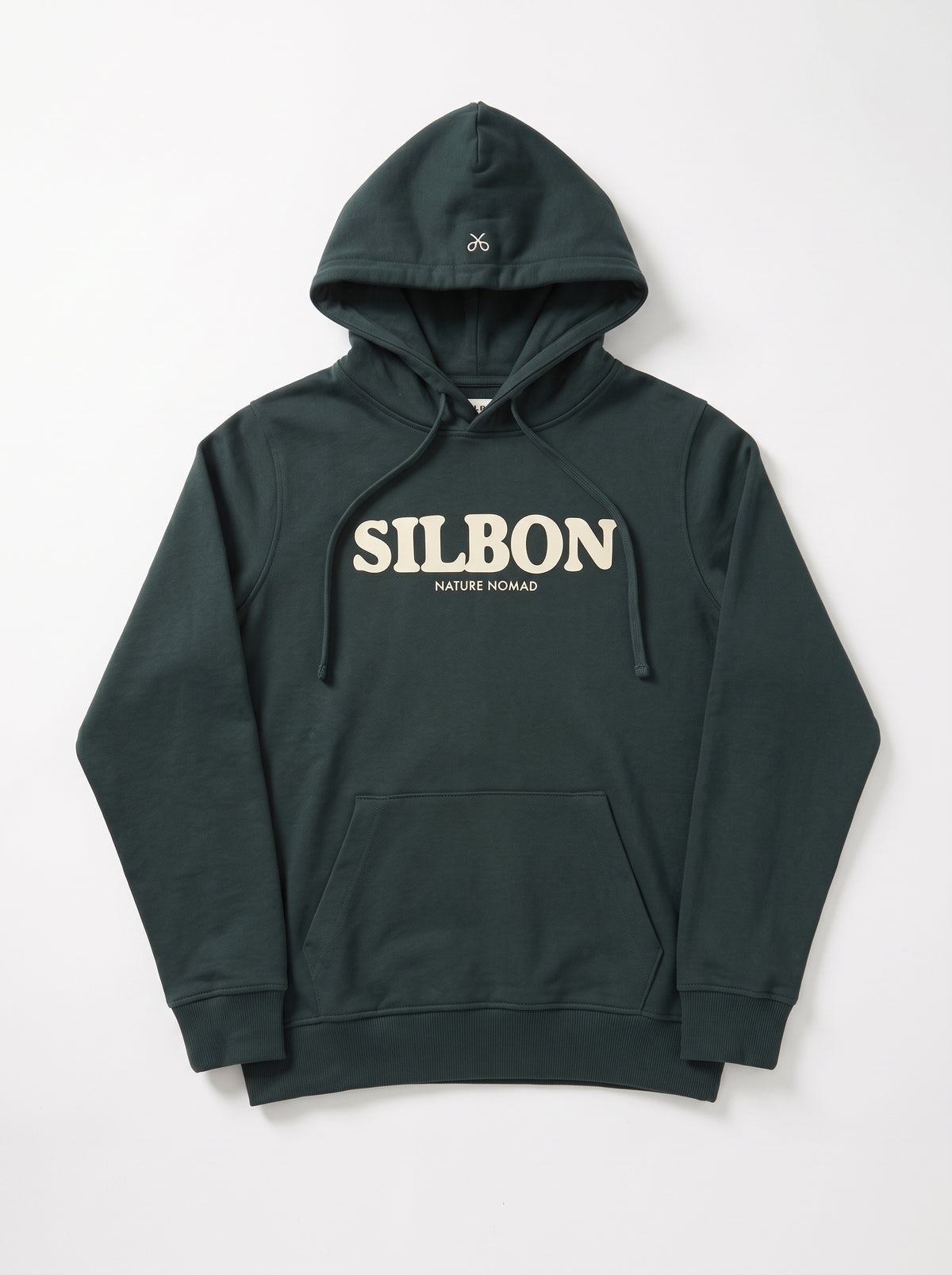 Branded Unisex Pullover Hoodie - Dark Green Sp-69