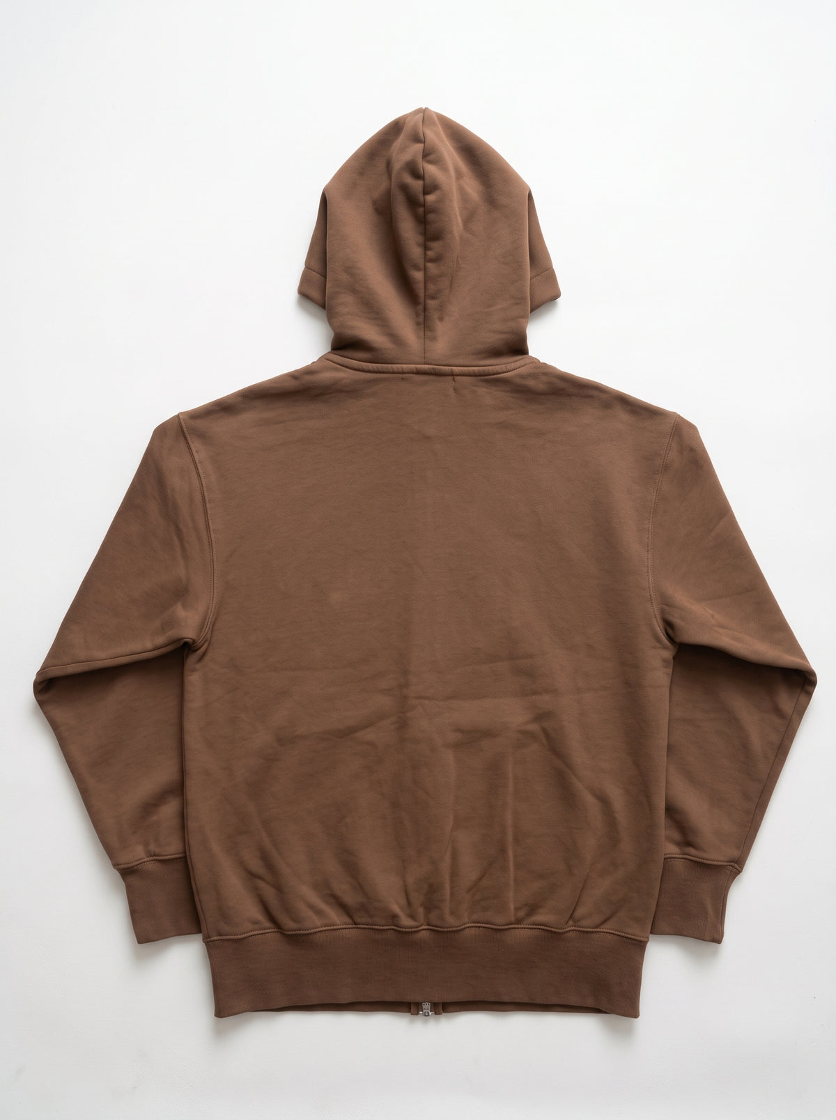 Arizon Branded Unisex Full-Zip Fleece Hoodie - Brown SP-79