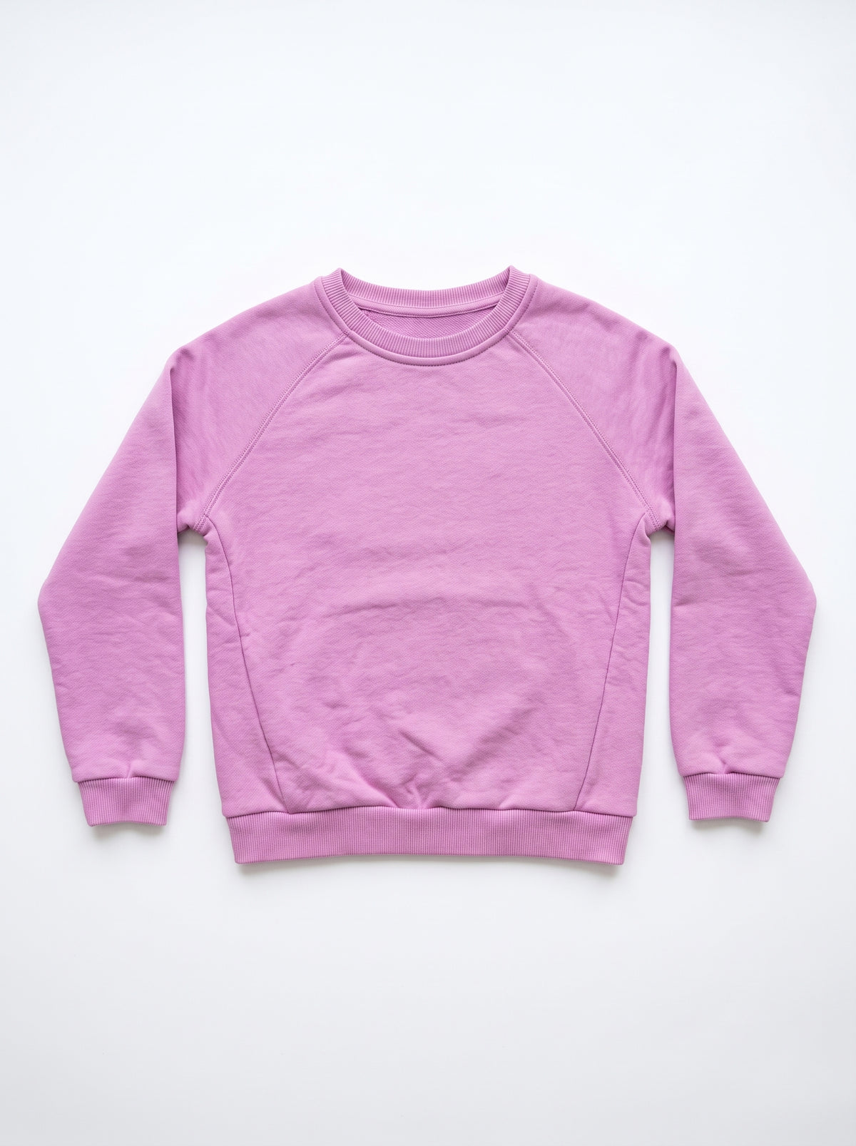 Zarraa Branded Kids Plain Pink Fleece Sweatshirt Sp-03
