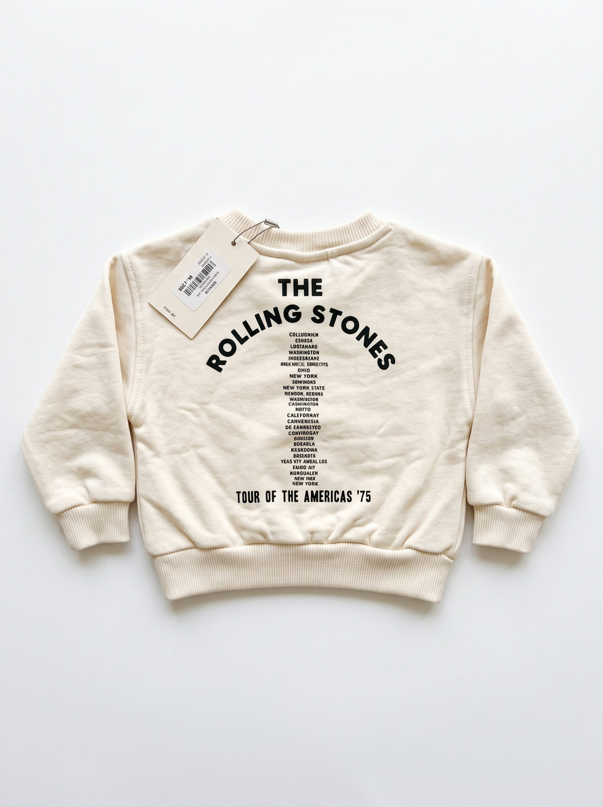 Zarraa Branded Kids "The Rolling Stones" Tour Graphic Sweatshirt Sp-12