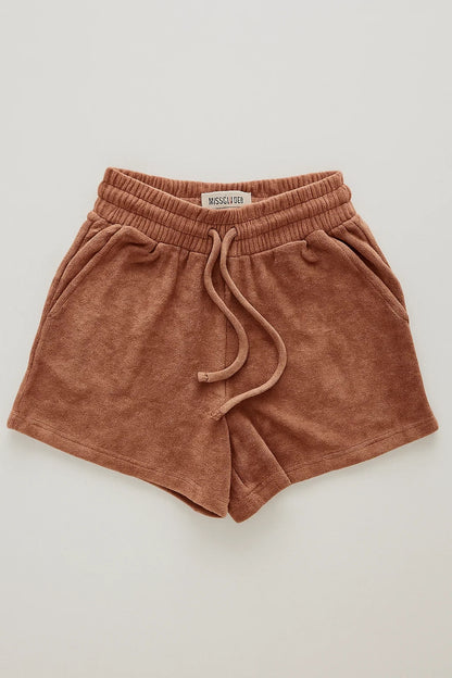 Misguidd Branded Women's Short Brown Color MWS-20