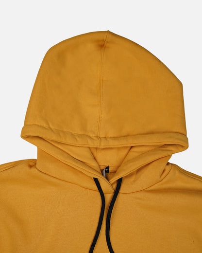 Zarra Branded Unisex Premium Fleece Pullover Hoodie – Mustard Gold UHD-01