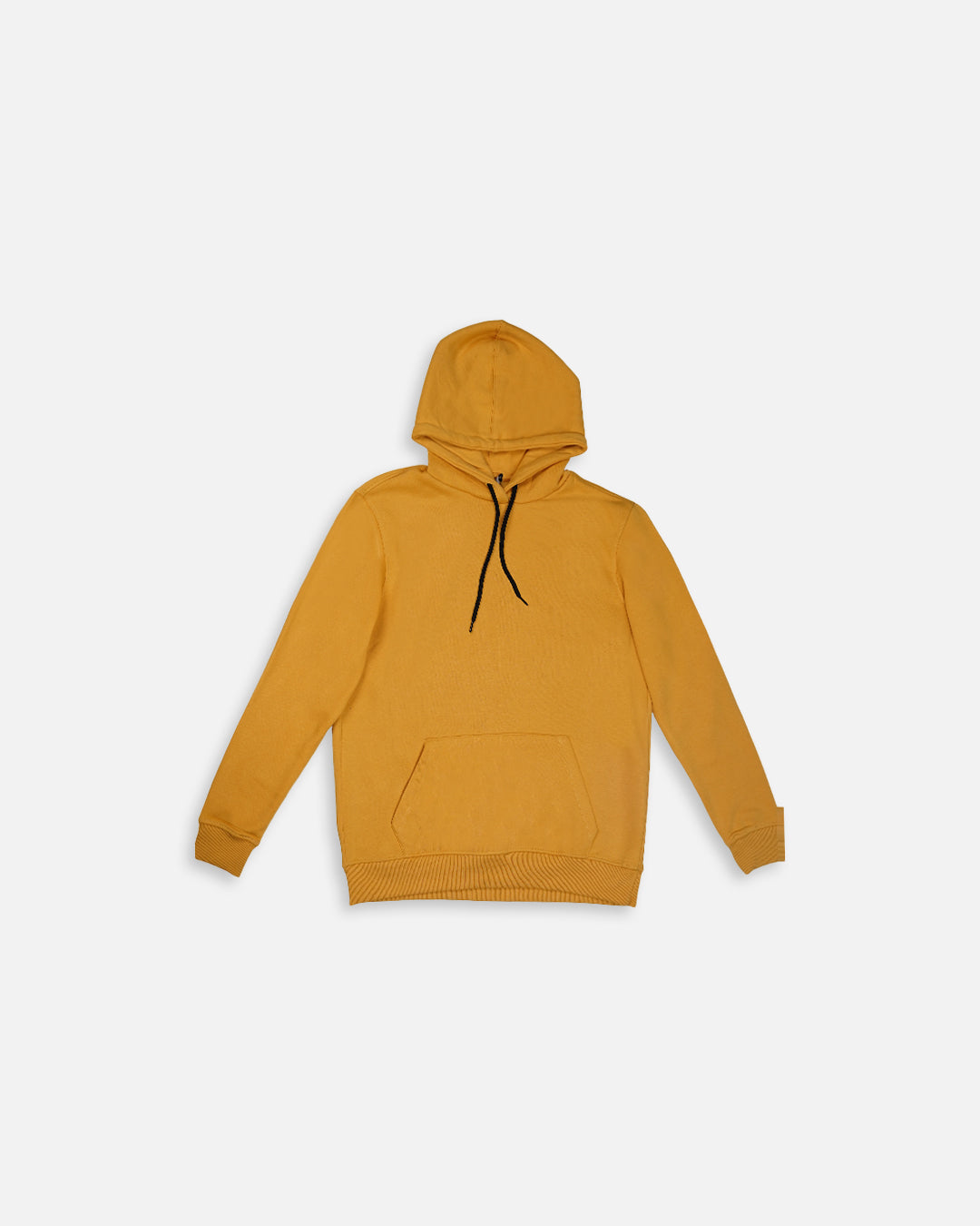 Zarra Branded Unisex Premium Fleece Pullover Hoodie – Mustard Gold UHD-01