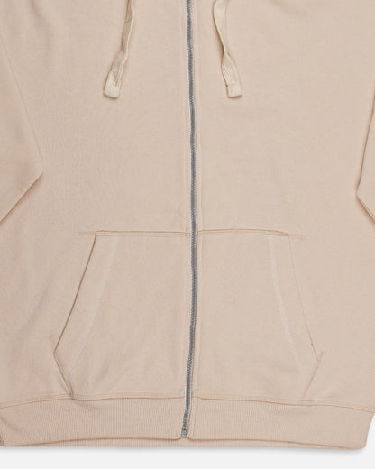 Adony Branded Men’s Essential Fleece Zip-Up Hoodie – Warm Beige MZH-06