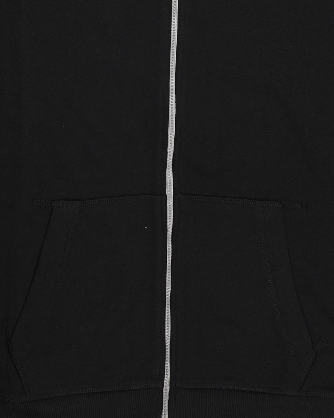 Adony Branded Men’s Essential Fleece Zip-Up Hoodie – Black MZH-07