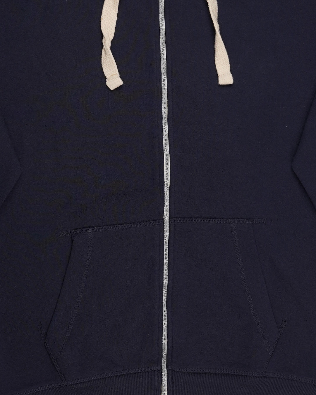 Adony Branded Men’s Essential Fleece Zip-Up Hoodie – Navy Blue MZH-08