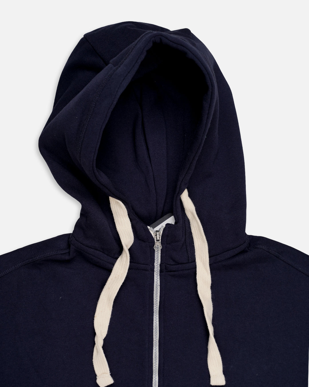 Adony Branded Men’s Essential Fleece Zip-Up Hoodie – Navy Blue MZH-08