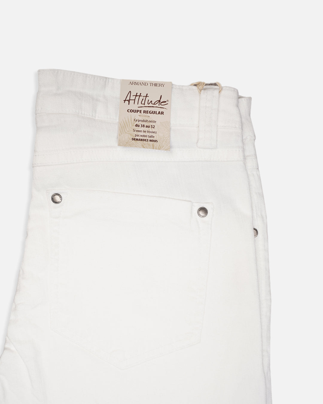 Armand Thery Branded Men's White Color Jeans MJ-07