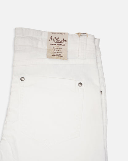 Armand Thery Branded Men's White Color Jeans MJ-07