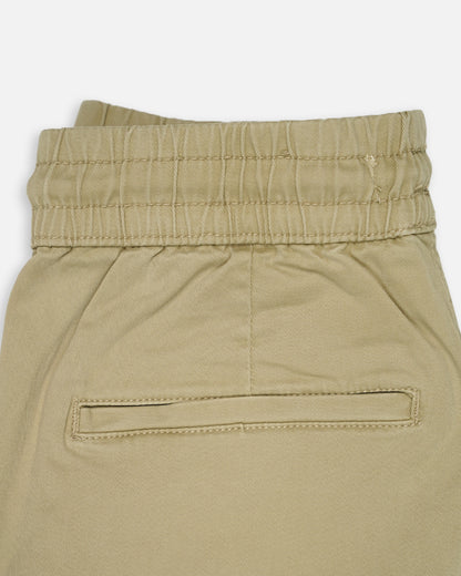 Branded Men’s Essential Jogger Pants –  Light Khaki CFP-46