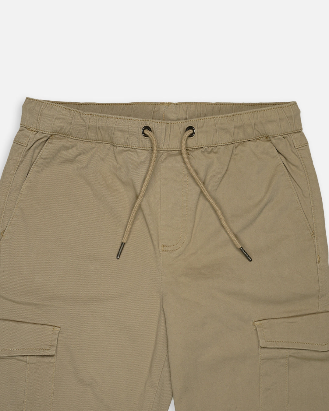 KIiabie Branded Men’s Premium Cargo Joggers – Sand Beige CFP-44