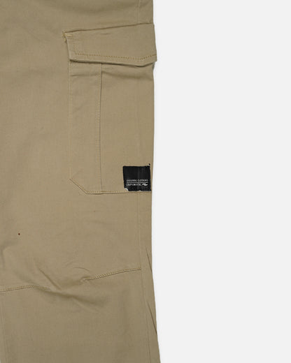 KIiabie Branded Men’s Premium Cargo Joggers – Sand Beige CFP-44