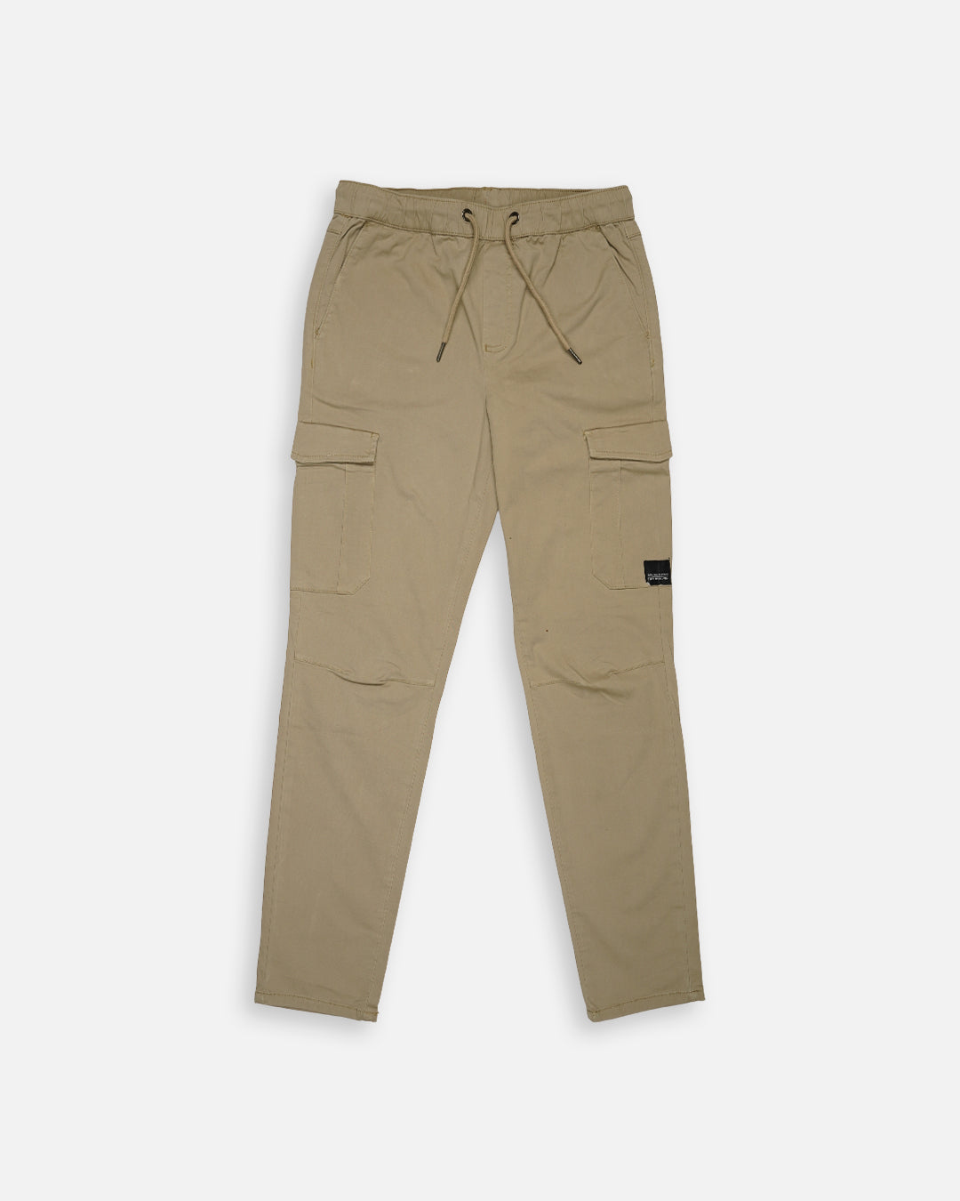 KIiabie Branded Men’s Premium Cargo Joggers – Sand Beige CFP-44