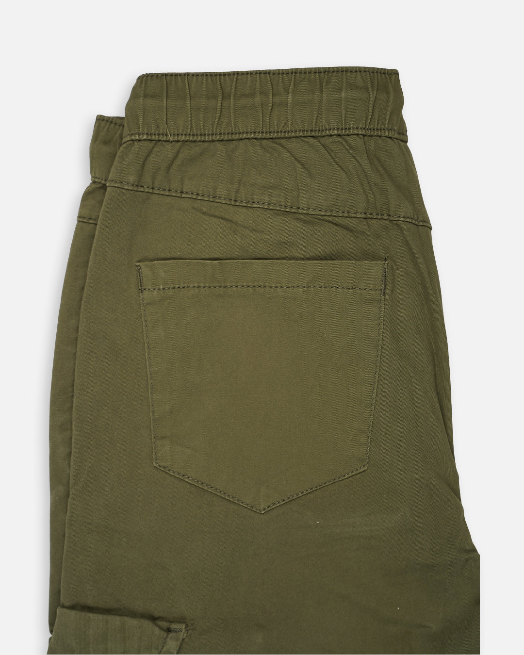 KIiabie Branded Men’s Premium Cargo Joggers – Olive Green CFP-43