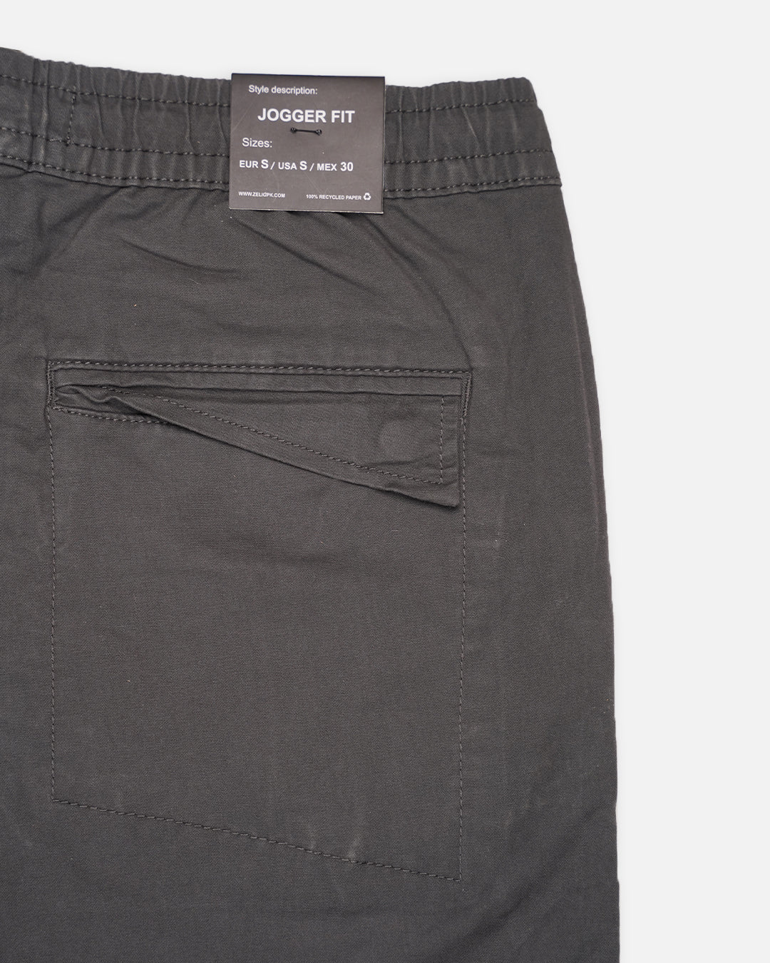 Zelig Branded Men’s Essential Jogger Pants –  Charcoal CFP-50