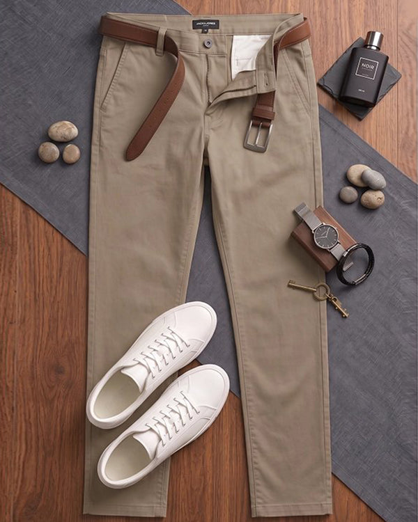 Beverlly HEELS Branded Boys Khaki Chino Pants BCP-03