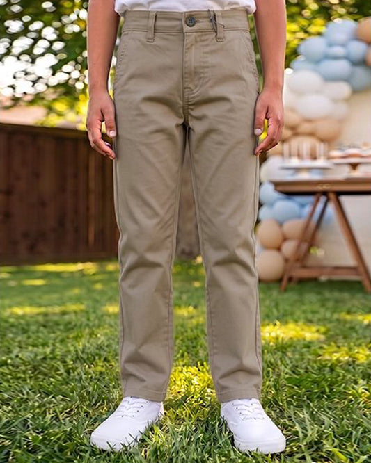 Beverlly HEELS Branded Boys Khaki Chino Pants BCP-03