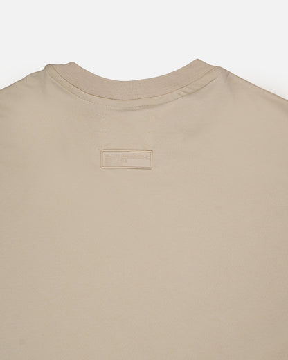 Blanky Branded Men's Beige Drop Shoulder Tee MT-17