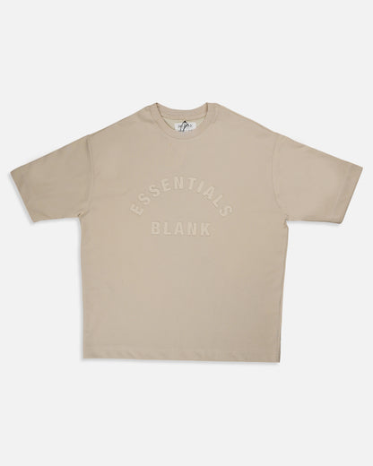 Blanky Branded Men's Beige Drop Shoulder Tee MT-17
