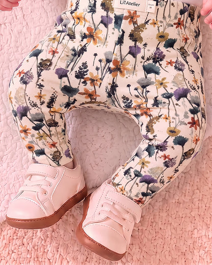Branded Girl's Floral Print Tights GTD-24