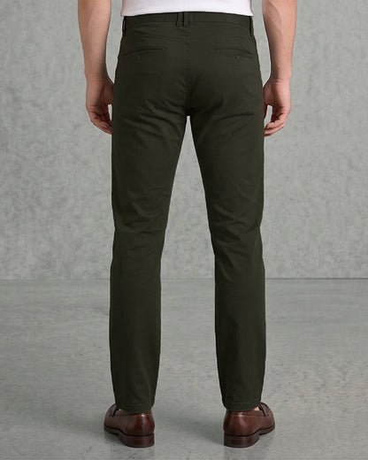 Zelig Branded Men's Slim Fit Chino Pant Green Color MCP-13