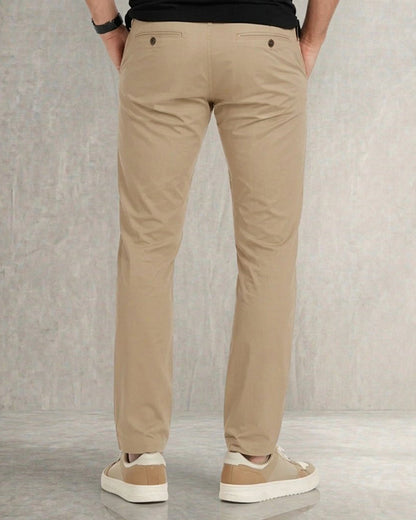 Spring Fld Branded Men's Slim Fit Chino Pant Camel Brown Color MCP-01