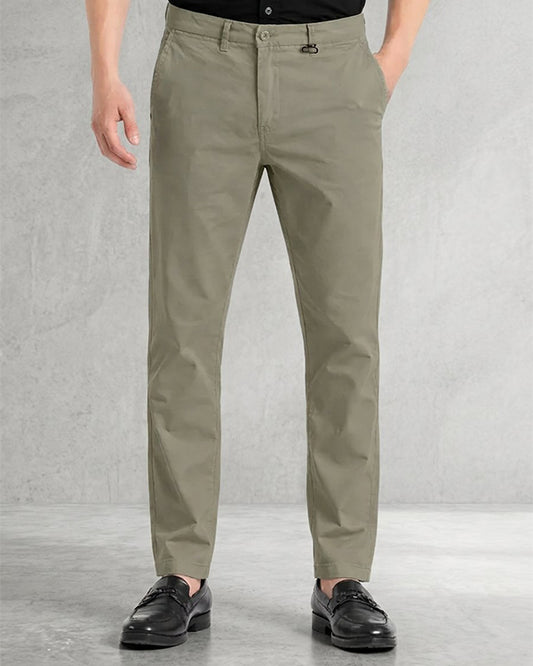 Bersk Branded Men's Slim Fit Chino Pant Green Color MCP-22
