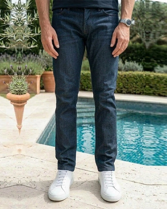 Guss Branded Men's Navy Blue Color Jeans MJ-03