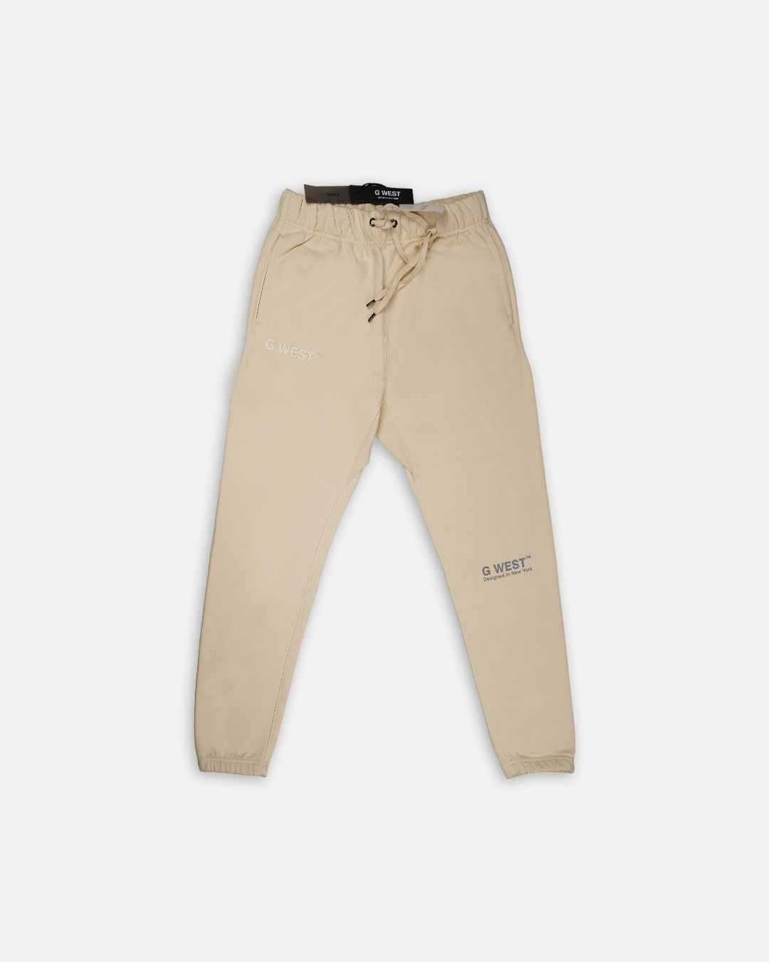 G WEST Men’s Beige Jogger Trouser MTR-07