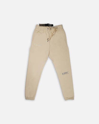 G WEST Men’s Beige Jogger Trouser MTR-07