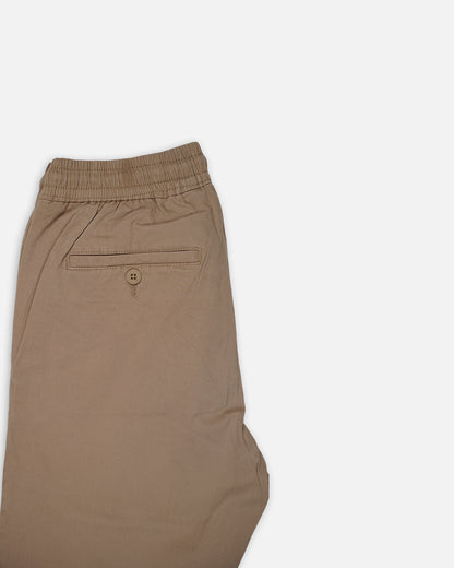 Branded Men’s Khaki Slim-Fit Jogger Pants CFP-54