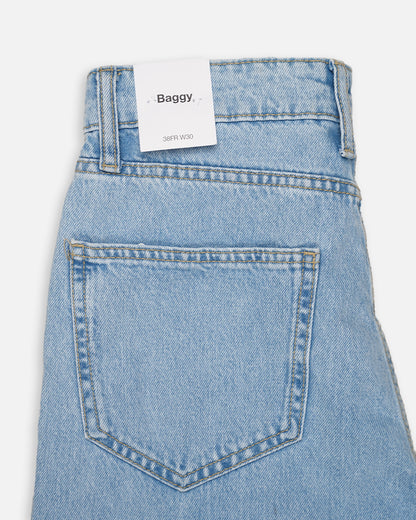 Branded Men's Light Blue Baggy Jeans MJ-08