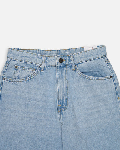 Branded Men's Light Blue Baggy Jeans MJ-08